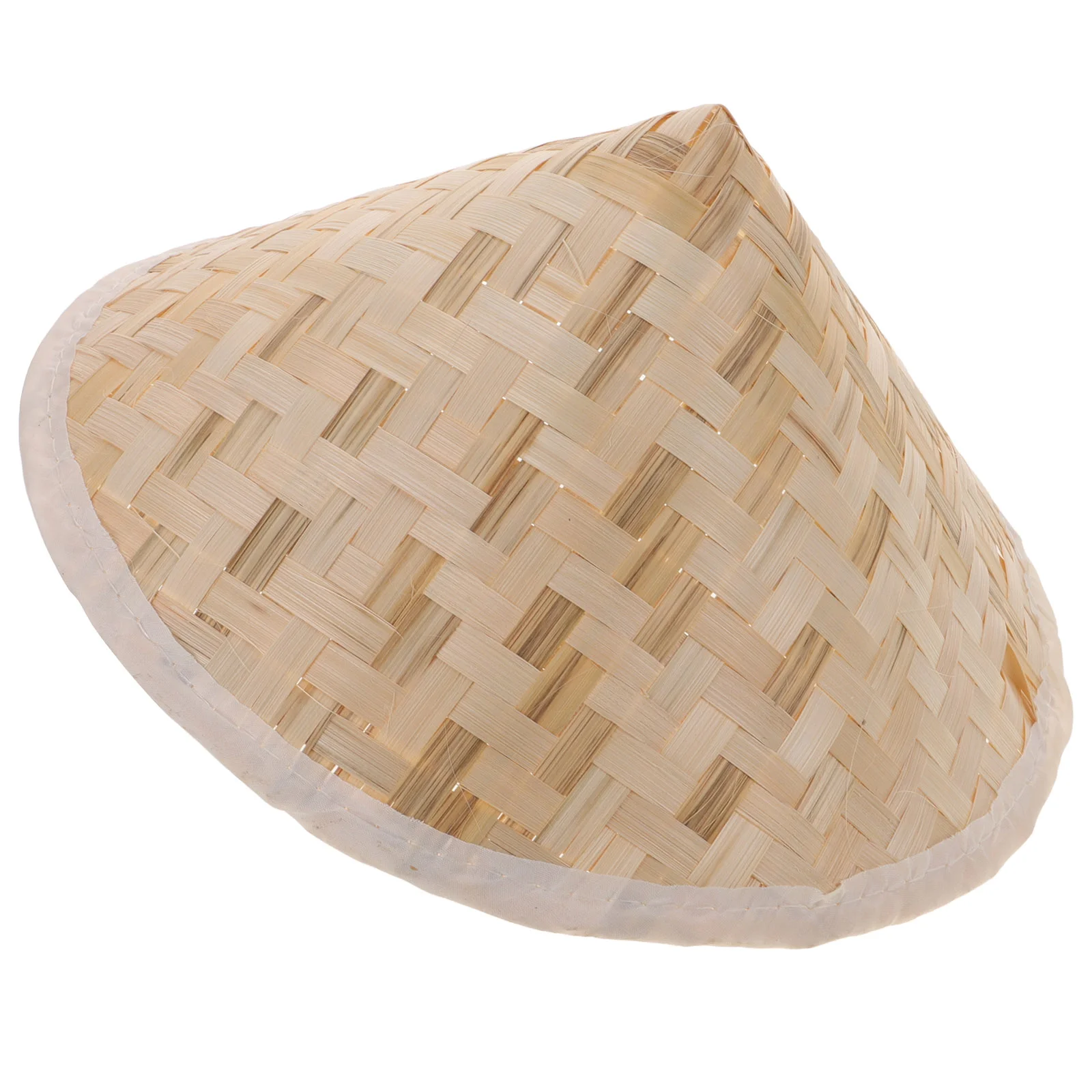 Bamboo Hat Mens Straw Summer Home Natural Ornament Children Hand-knitted Weaving Man