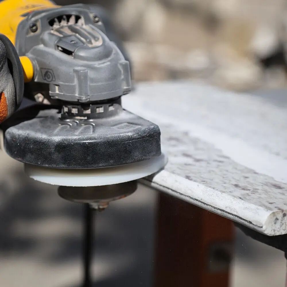 Raizi Vacuum Brazed Diamond Hand Profile Router Bit For Granite Marble Stone Full Bullnose Diamond Grinding Profiler Wheel