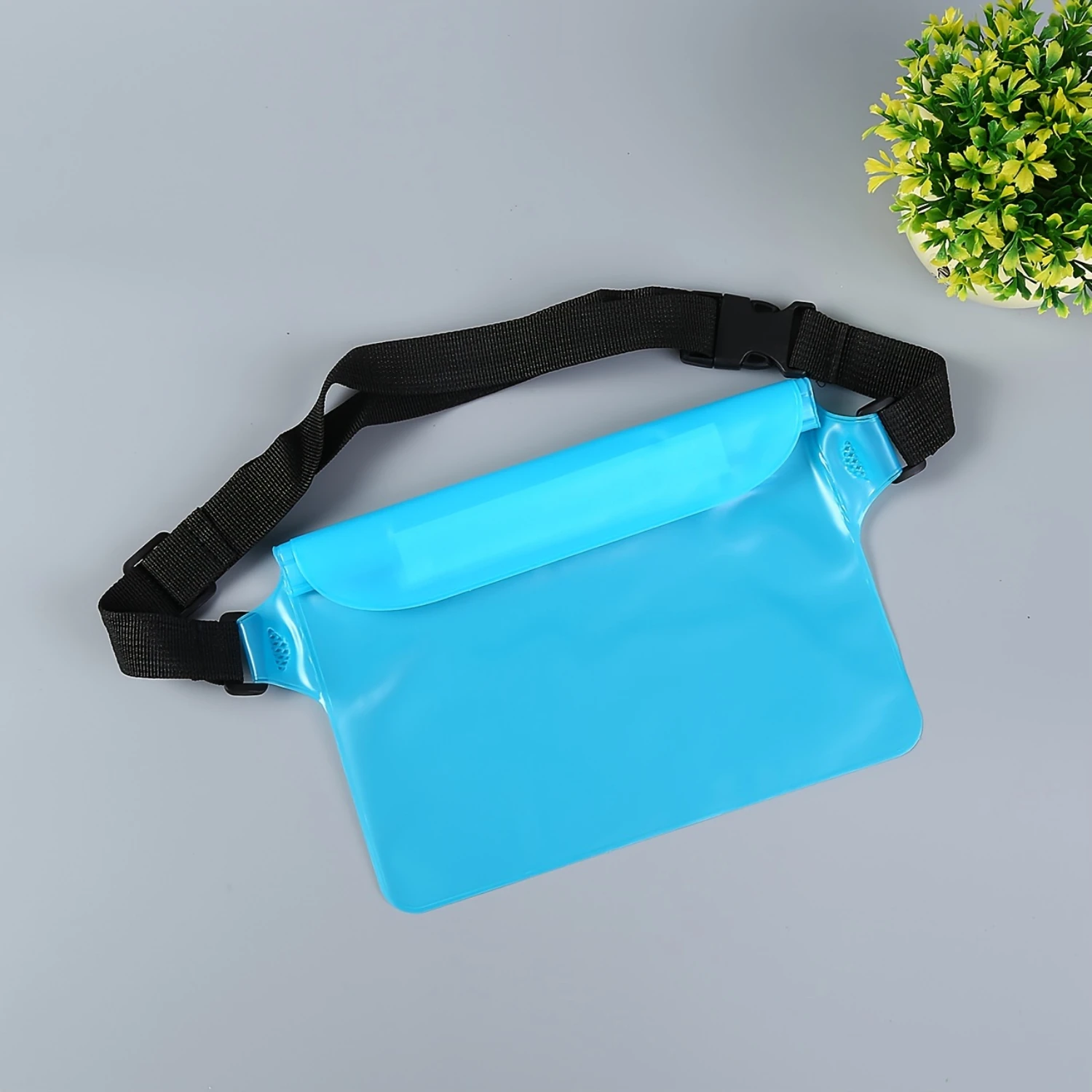 Bolsa impermeável para celular para atividades ao ar livre, Saco seco de cintura para pesca, natação, praia, canoagem, caiaque, surf, pr