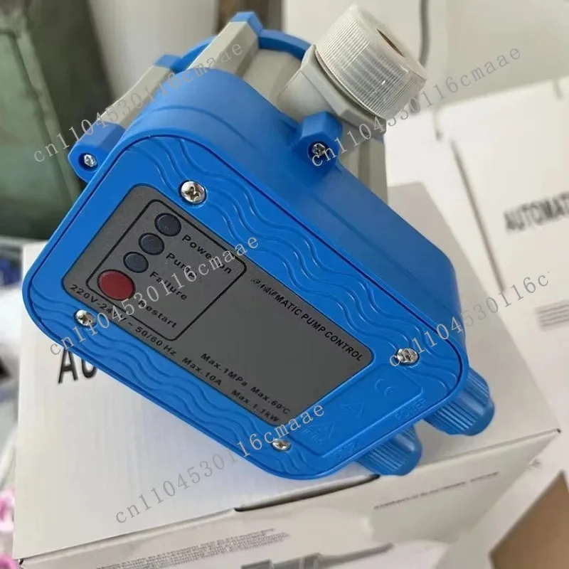 Intelligent water pump automatic pressure controller / booster water pump protection motor switch with cable