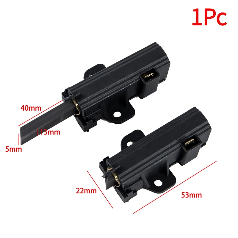 1Pc Washing Machine Sole Motor Carbon Brush For Electrolux AEG 4006020152 5*13*35mm.