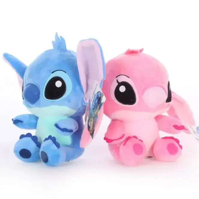 Original Plush Stitch Baby Movie Cartoon Model Doll Children Action Figures Stuffed Toys Pendant Gifts