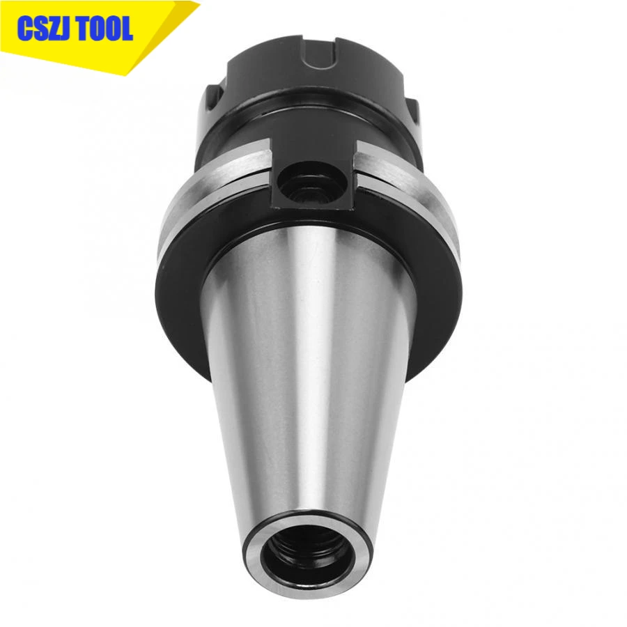 CSZJ CAT40 ER16/ER20/ER32/ER40 US Standard High Precision Tool Holder CNC Milling Machine Center Collet Chuck Pull Stud Handle