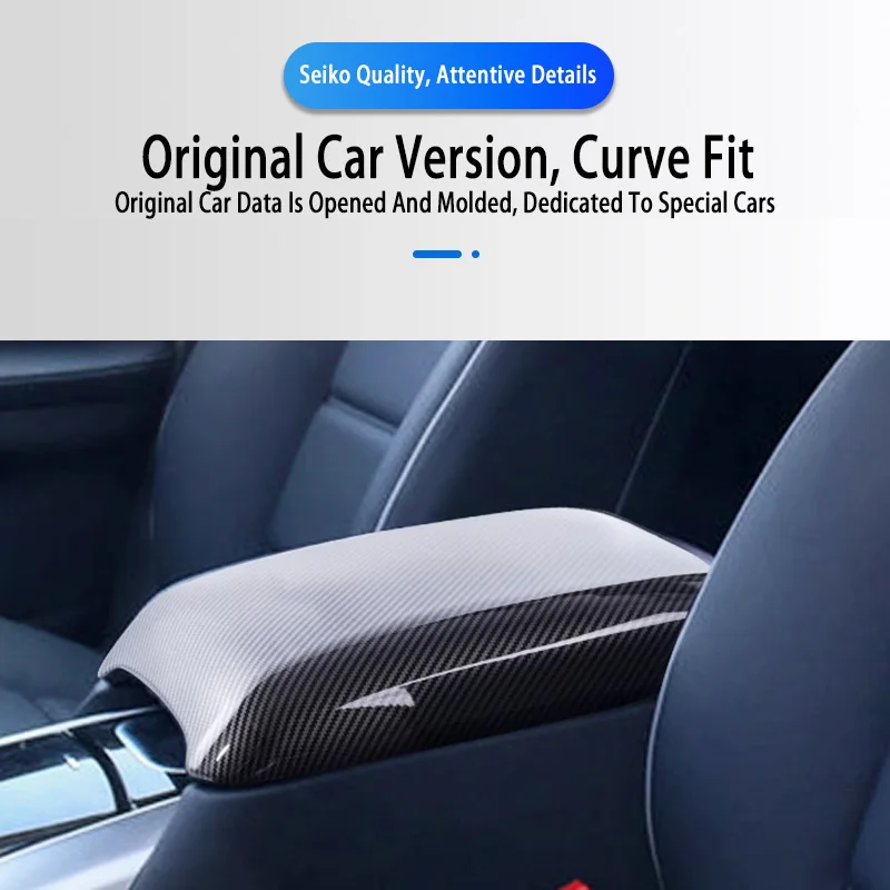 Per Mercedes-Benz 09-17 Classe R W251 R300 R350 R400 scatola bracciolo di controllo centrale adesivo protettivo decorativo