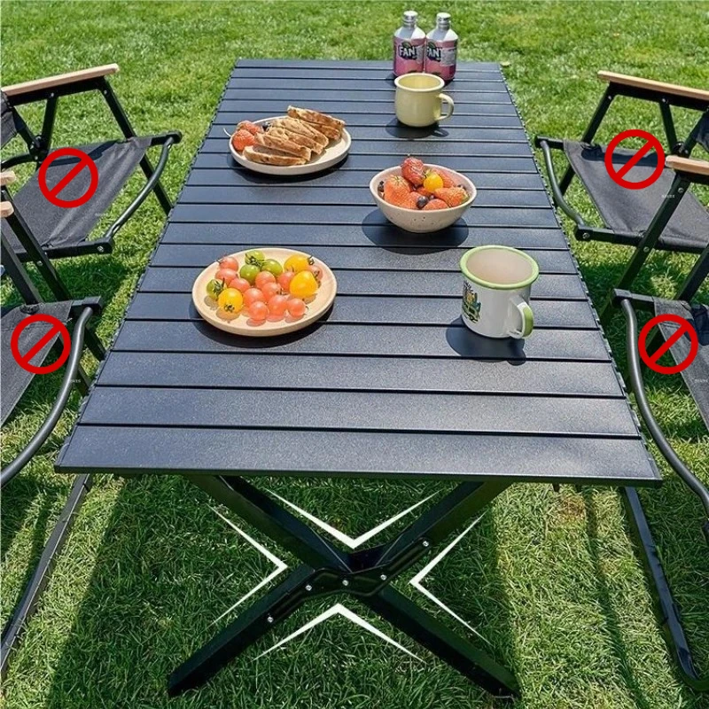 Outdoor Portable Folding Coffee Table Kempingowa Furniture Camping Cabinet Parasol Pliante Tourist Szafka for Picnics And Travel