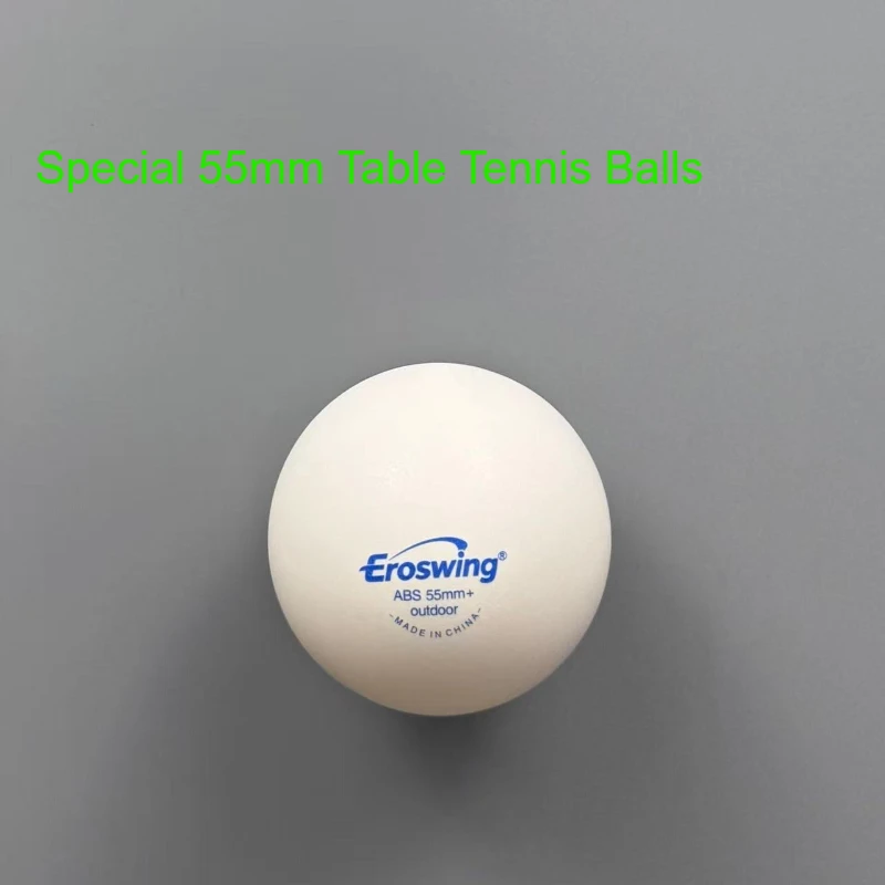 

Eroswing 55mm Extra Large Custom ABS Seamed Ping Pong Ball Non-Standard Table Tennis Balls for Daily Training Game Entertainment