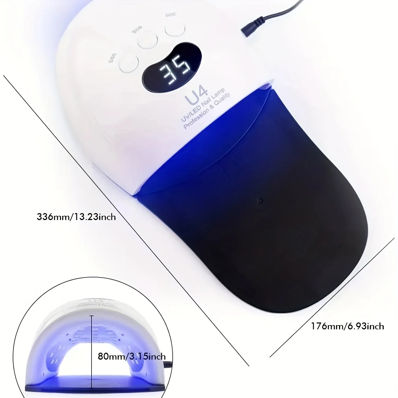 

1/2/4 Pcs Nail Fungus Light Device for Toenails and Fingernails