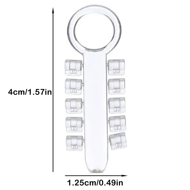 1PCS Dental Orthodontic Rotation Wedges Elastic Ligature Ties Rubber Bands Rotary Torsion Pad For Brackets Dental Consumable