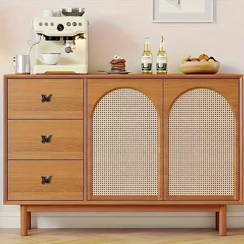 40pcs Antique butterfly Shape Dresser Drawer Handle Alloy Kitchen Handle for Wooden Wardrobe Jewelry Box Decorative
