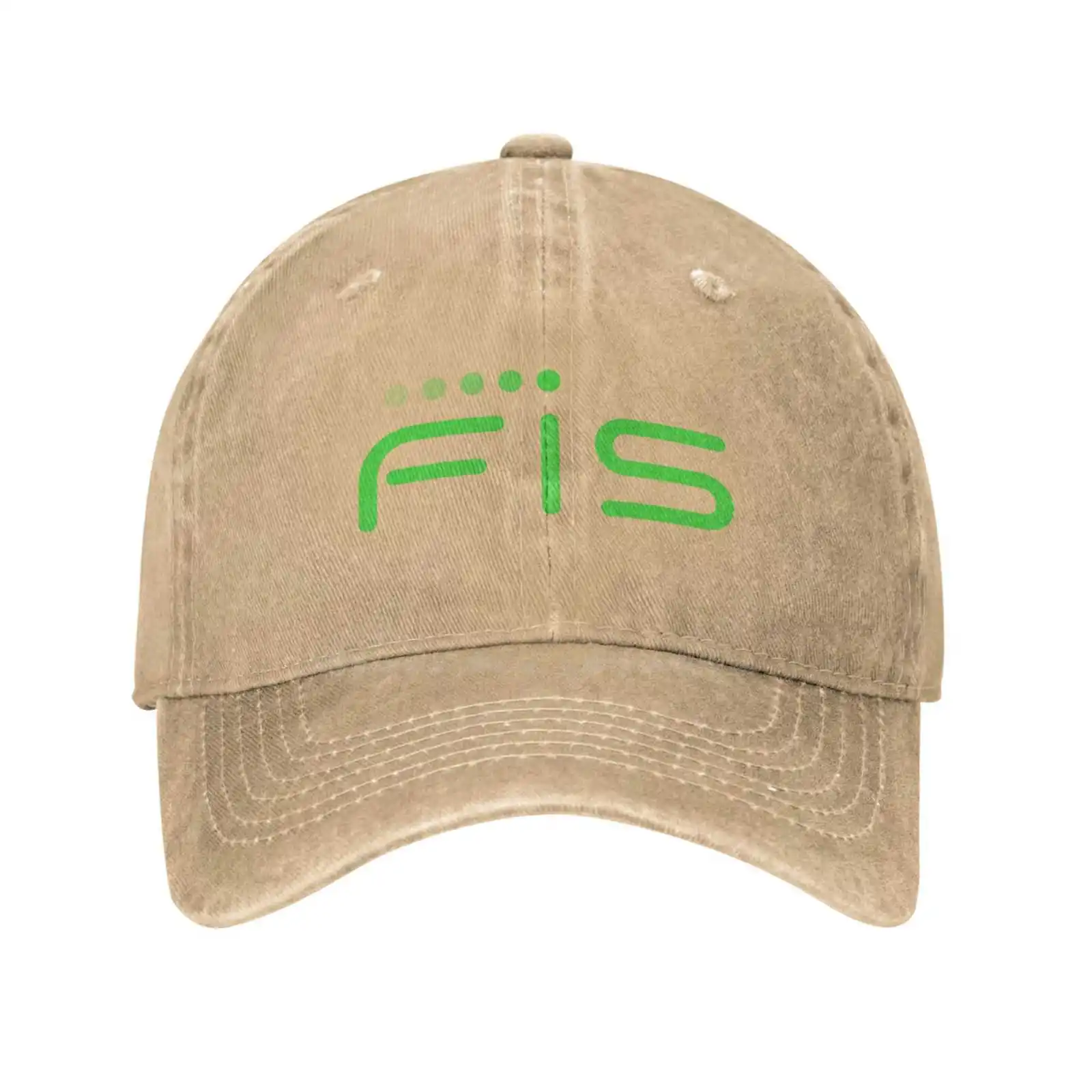 FIS Logo Quality Denim cap Knitted hat Baseball cap