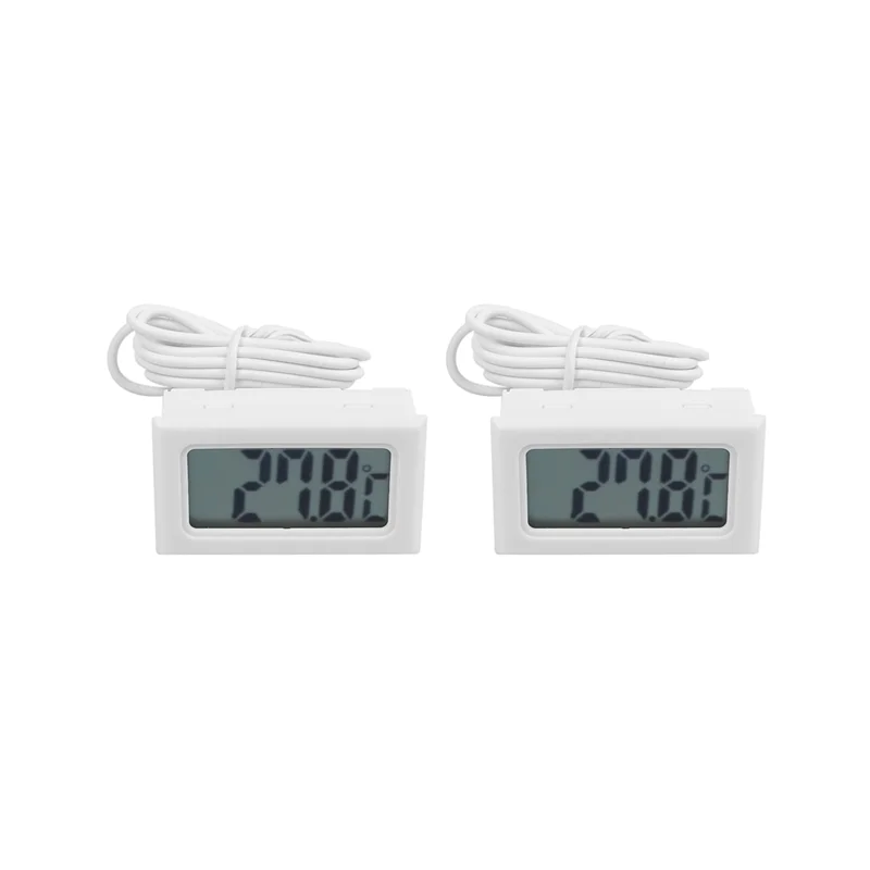 AA49 2X LCD Frigorifero Congelatore Frigo Termometro digitale Temperatura -50 - 110C