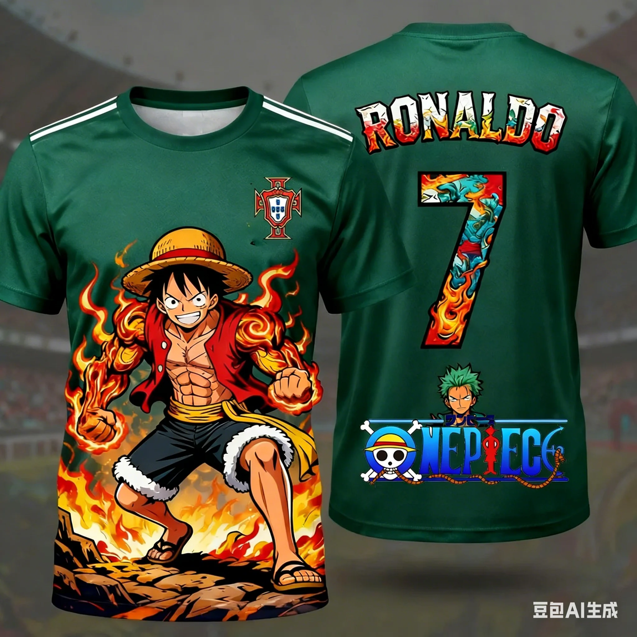 2026 New Model 7 Special Edition Men Children Football Team Shirt in Portuguese Style Boys Girls Sports T Shirt