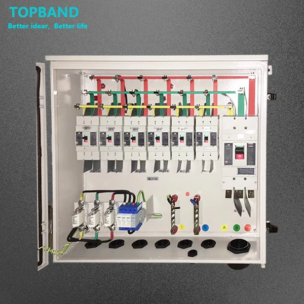 Solar Home Metal IP65  5 Input AC Combiner Box