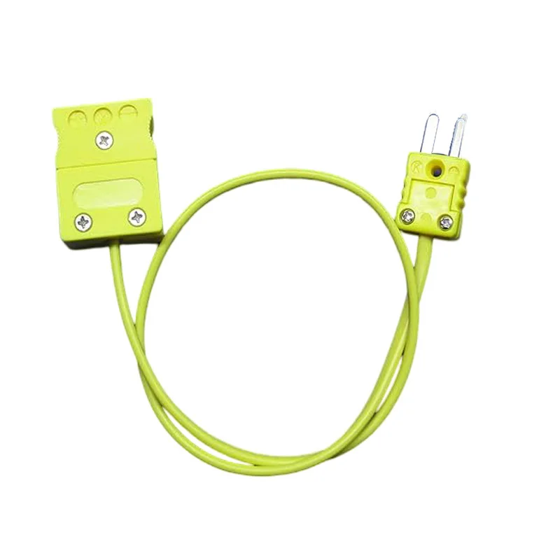 SRK K-Type Thermocouple Extension Cable Wire with Standard to Mini Connectors