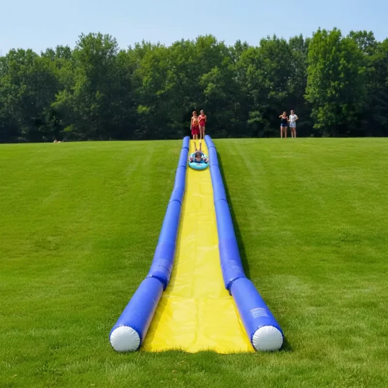 Commercial Grade Inflatable Water Slide with Sprinkler for Backyard Summer Party Fun Suitable for Kids and Adults Outdoor