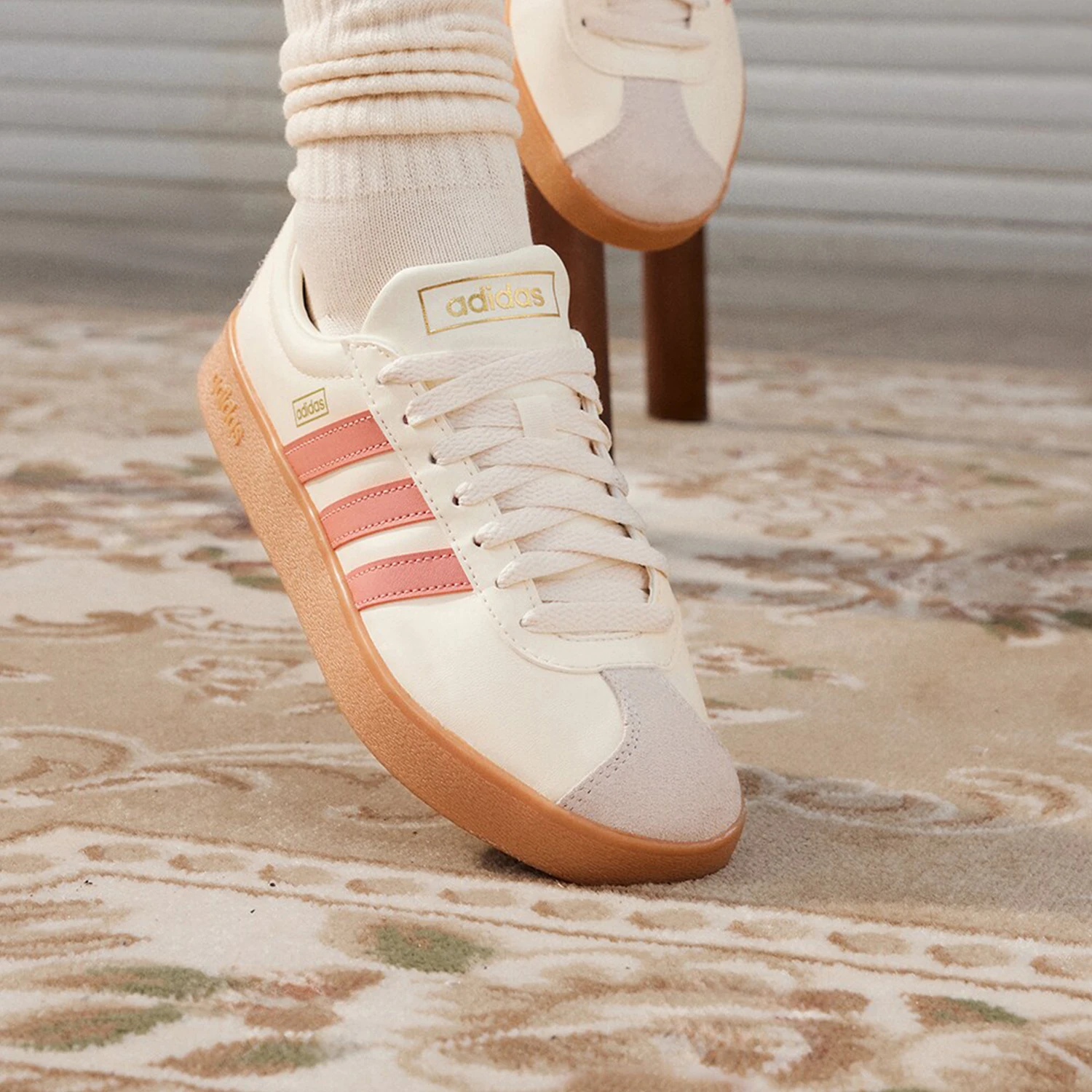 حذاء رياضي Adidas Originals VL COURT CLASSIC للجنسين JH5064 #2