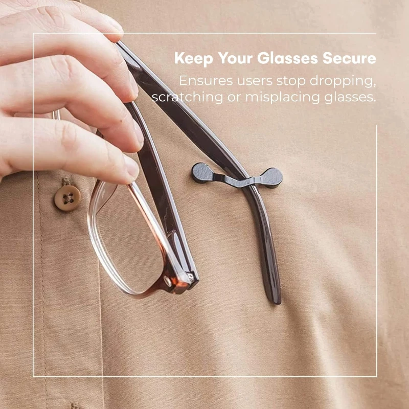 Portable Magnetic Eyeglass Clips Holder Hang Brooches Headset Line Buckle Readers Glasses Accessories Magnet Sunglasses Bracket