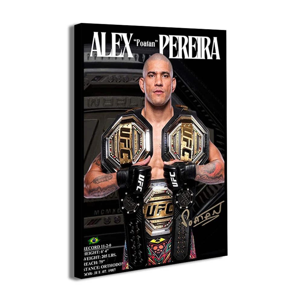 الملاكمة القتال ستار قماش جدار الفن طباعة ملصق MMA اللوحة الزخرفية ديكور المنزل الحديث الملاكمة الرياضة عاشق هدية غير المؤطرة #4