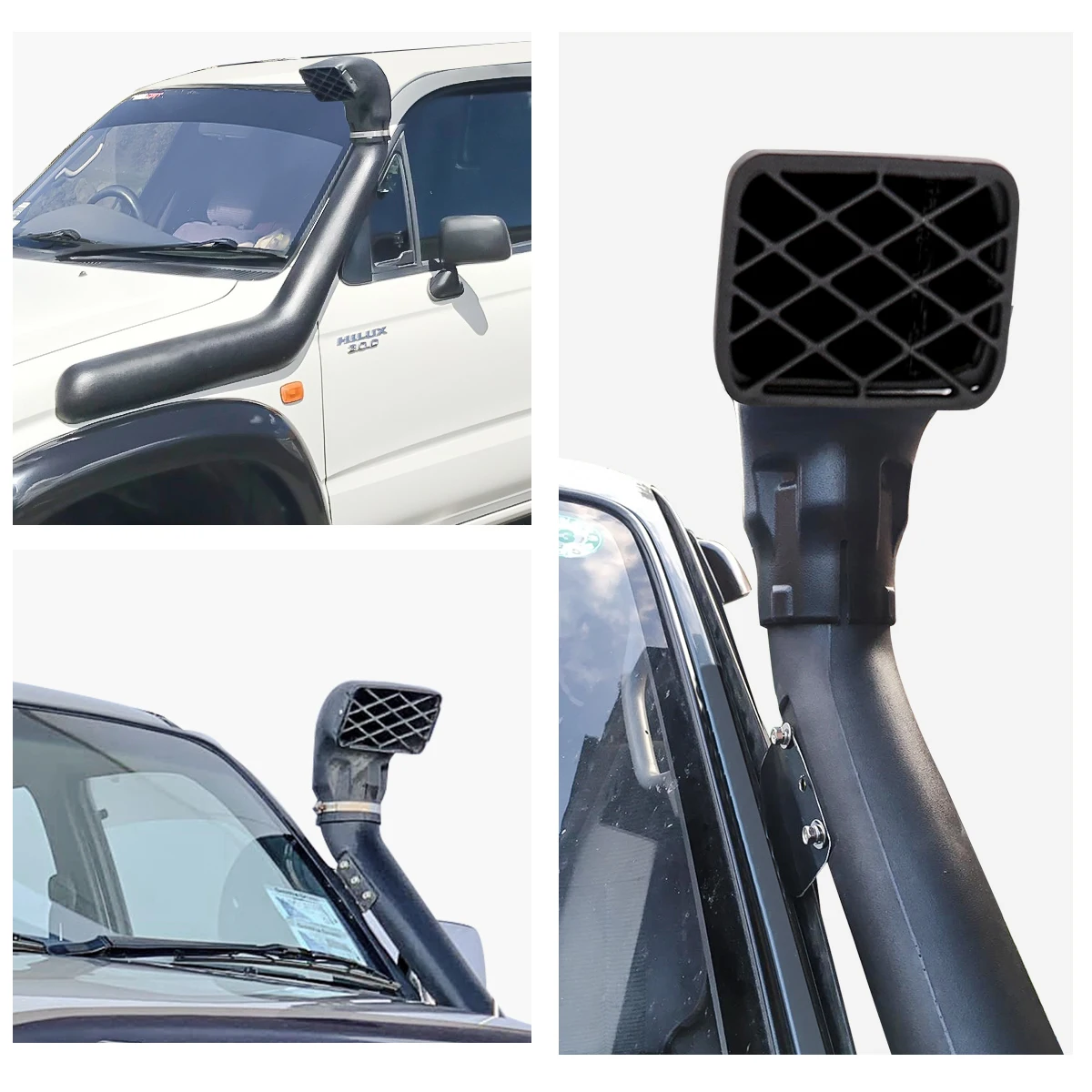 Air Intake Snorkel Kits For Toyota Hilux 165,167,172,176 Series 1997-2004 Wading Breather Tube Off Road Car Exterior Accessories