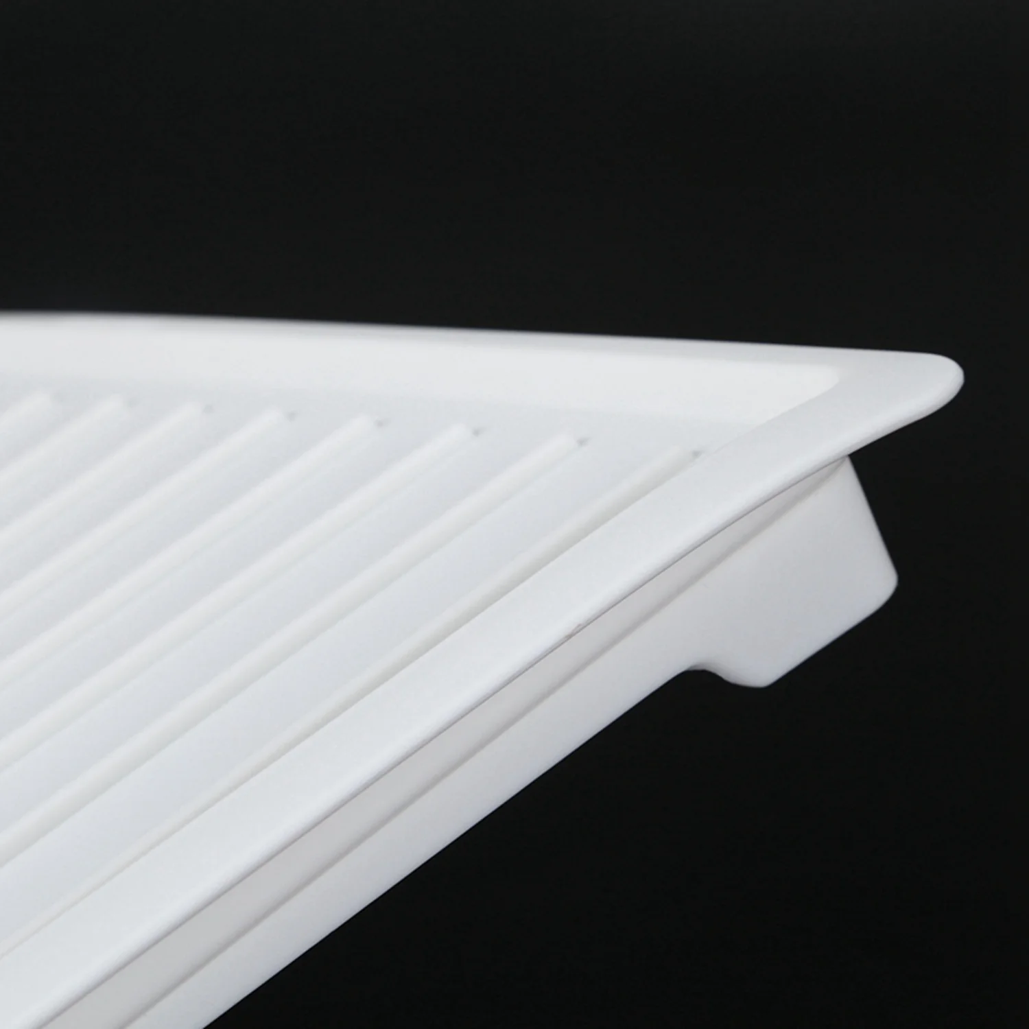 A19I-Plastic Dish Drainer Drip Tray Plate Cutlery Rack Kitchen Sink Rack Holder Large