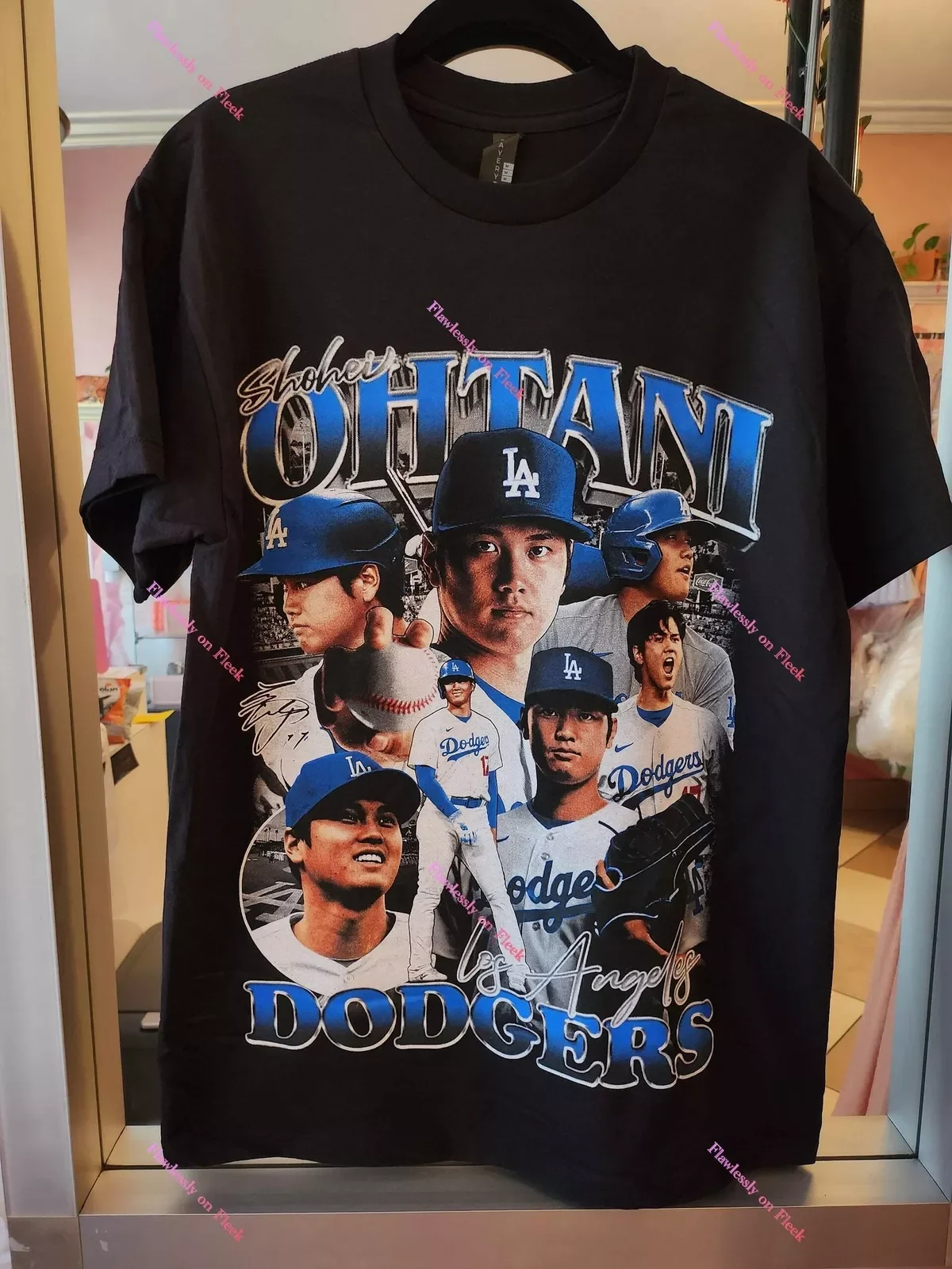 Ohtani Dodgers Baseball Premium Camiseta 100% algodón Suave Transpirable Confort Ideal para uso casual Disponible en varios colores