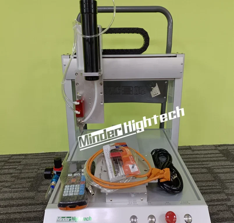 glue dispensing machine desktop 300ml-330ml RTV glue dispensing machine/Automatic Silicone Dispensing Robot