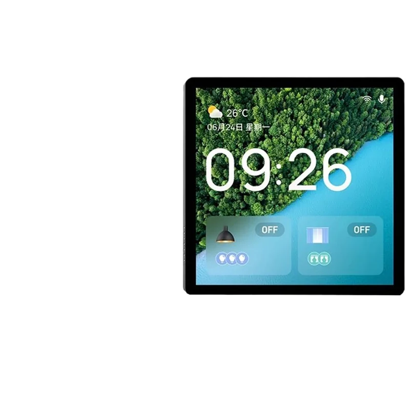 Wall-mounted home control panel, smart, 4-inch central control screen, integrated gateway TPP01-Z
