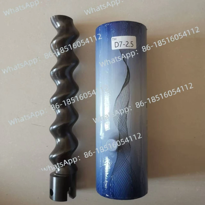 

Special screw rubber sleeve for fireproof coating machine Wear-resistant stator rotor Real stone paint rubber cylinder