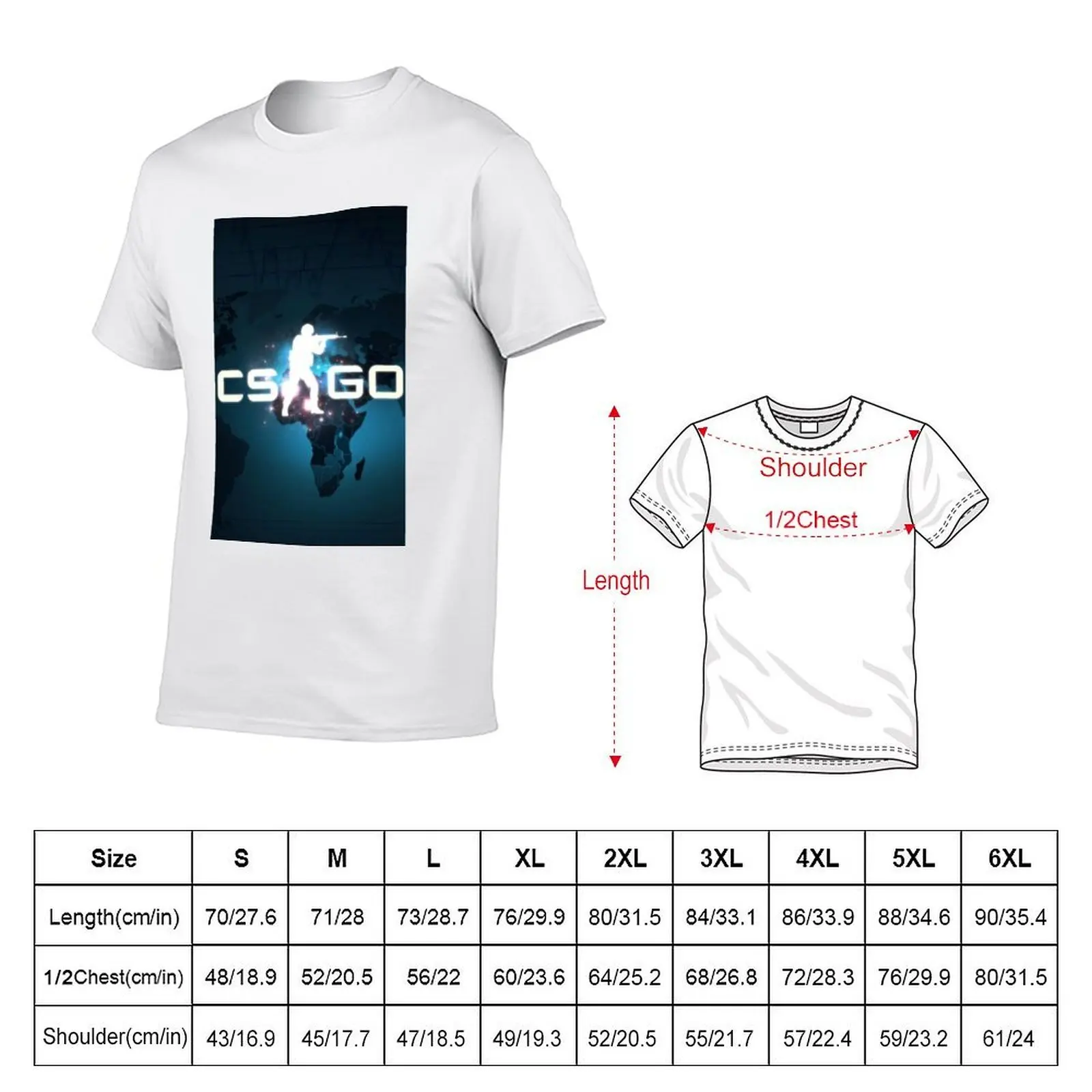 Counter strike - Global Offensive T-Shirt Minimal Art Print T-Shirt