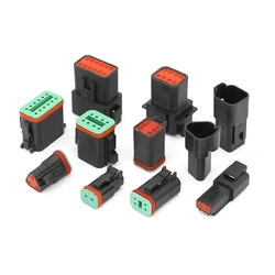 DT E004-conector automático impermeable, venta directa de fábrica, DT04-2P-E004, DT06-2S-E004, DT04-6P-E004, DT06-6S-E004, DT04-8P-E004