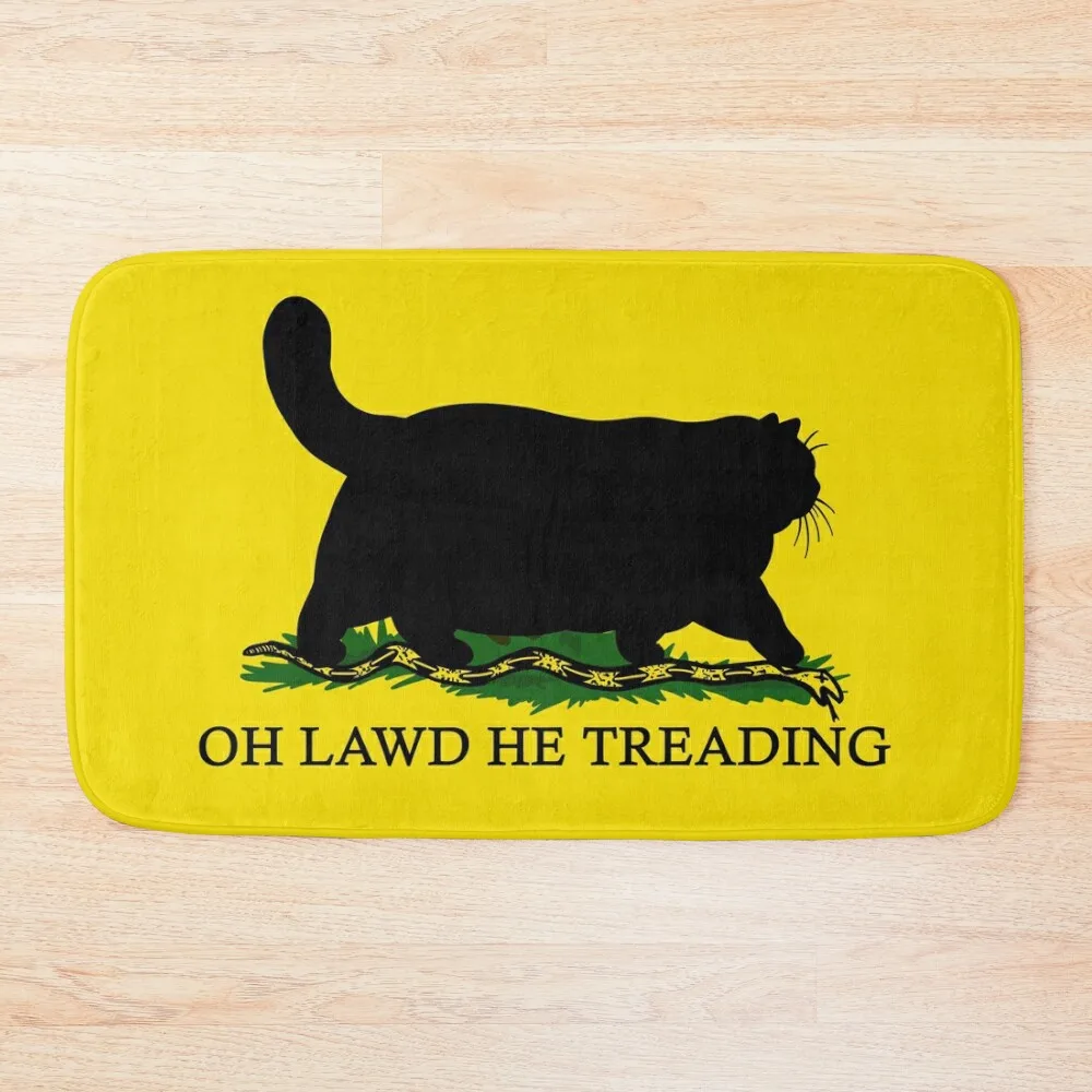 

Oh Lawd He Treading Bath Mat Rooms Rug Foot Mat