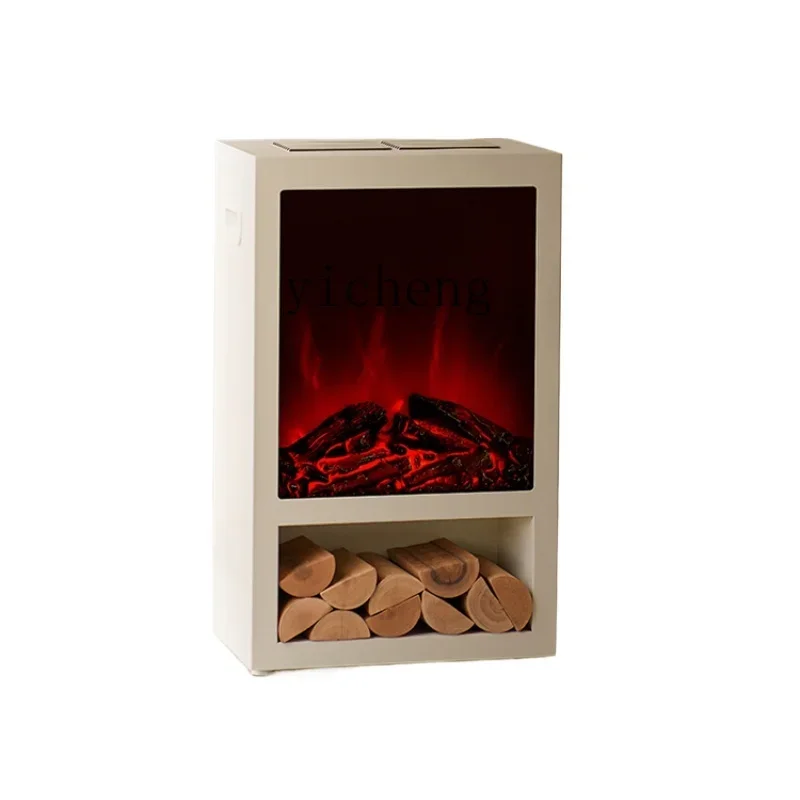 

Warm Air Blower Electric Heater Heater Household Simulation Flame Solid Wood Electric Fireplace