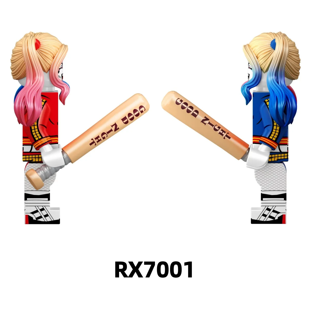 5cm Movie Figure Harley Quinn Perimeter PVC Model Assembling Building Blocks Desktop Decoration Ornaments Puzzle Gifts Toys view 6