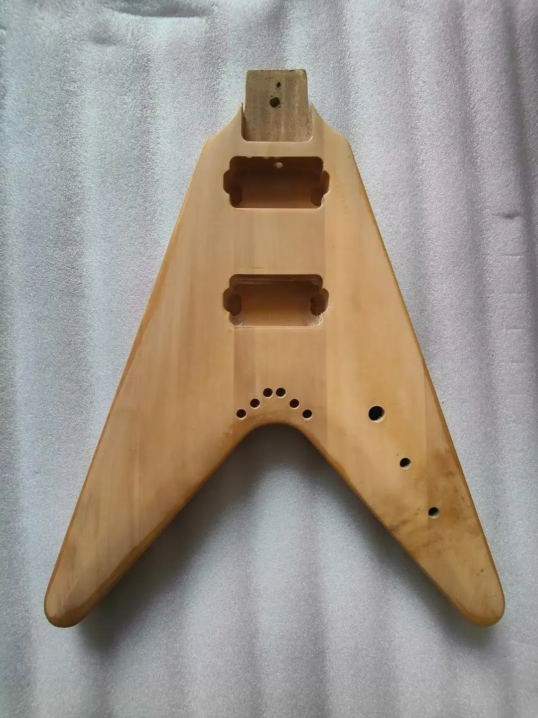 Special Shape Electric Guitar Body, Unfinished Basswood, exp Style, Semi-finished Blank Guitar Barrel, essencial Color, Stock