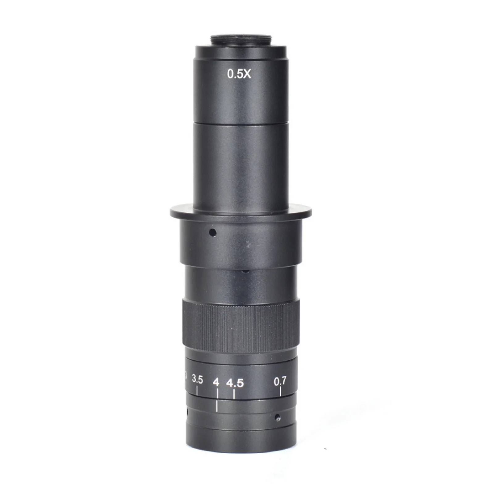 CS C Mount Zoom Monocular Microscope Camera Lens with Manual Focus for Industrial and Scientific Application Usage