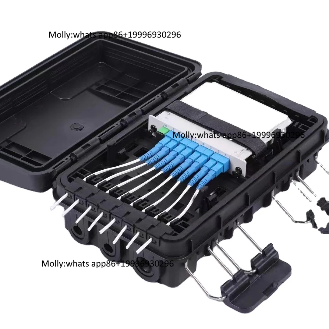 IP65 IP68 Fiber Optical 24 Core Splice Enclosure Splitter Box Caja Nap Box PLC Splitter Fiber Optic Distribution Box