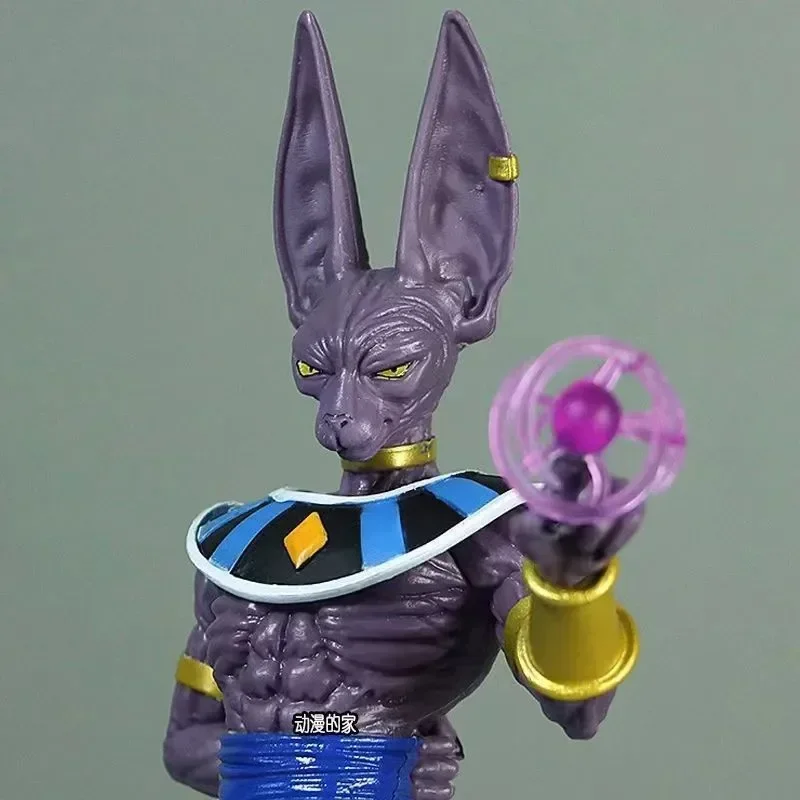 Figura de Dragon Ball Z Beerus, modelo de coleção, brindes infantis, Super Deus da Destruição, 30cm