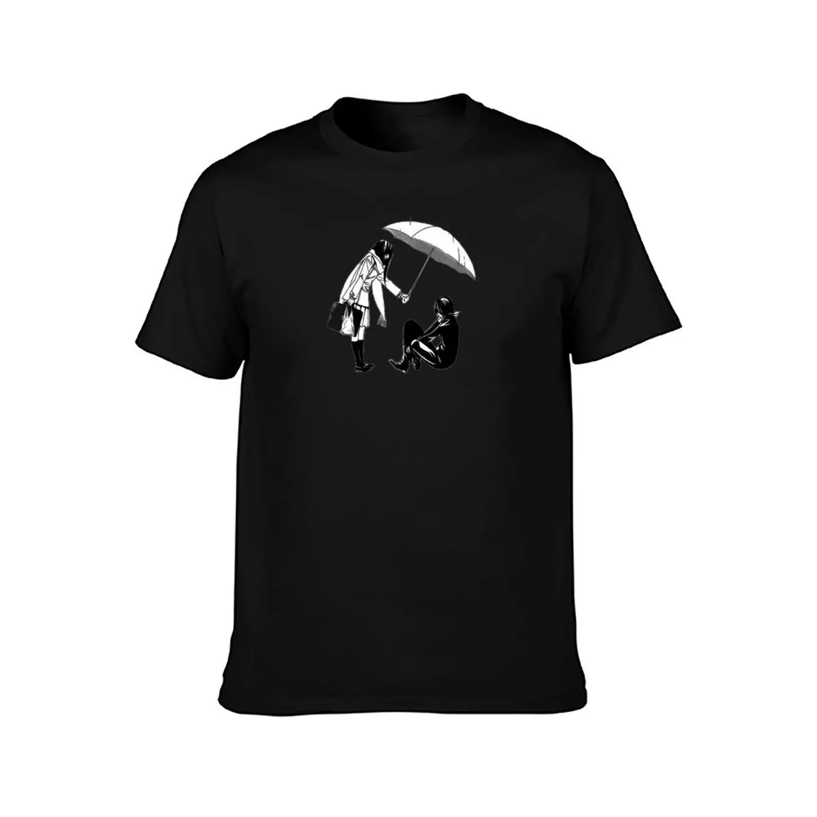 Noragami Yato and Hiyori T-Shirt Soft Stretch Short Sleeve Top T-Shirt