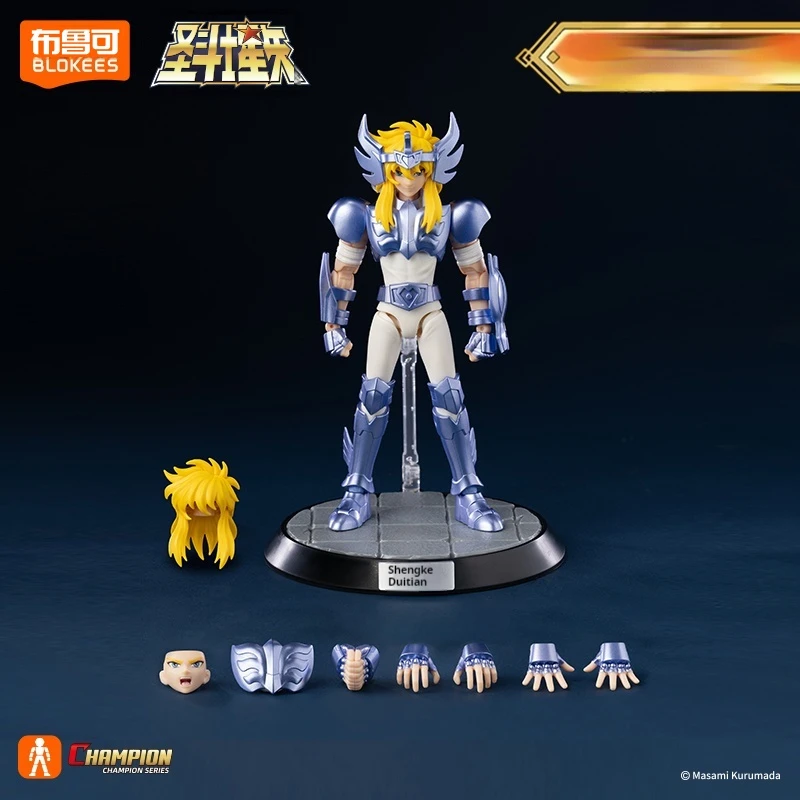 

Оригинальная экшн-фигурка Blokees Saint Seiya, игрушка Camus Champion, сборка класса Hyoga, комплект модели, коллекция моделей, кукла в подарок