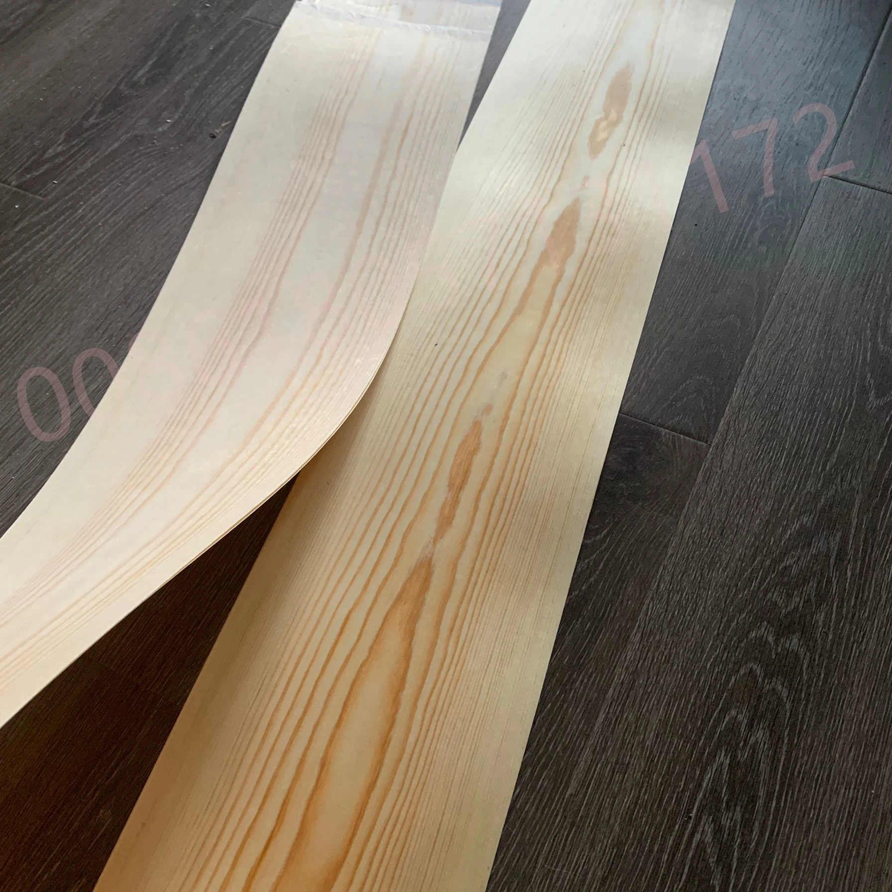 Natural Wood Veneer Pinus Sylvestris var. Mongolica Pine for Furniture about 20cm x 2.5m 0.25mm C/C