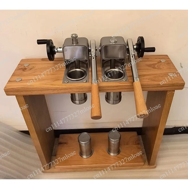 Modified manual Montblanc  pressing chestnut cup  ice cream  pressing chestnut machine