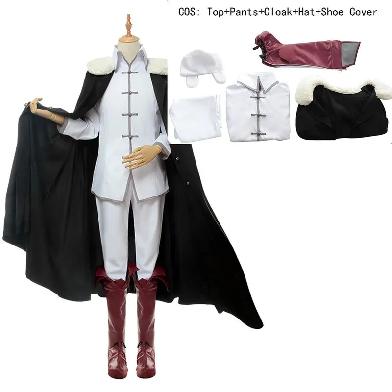 AIAI 2025 ألعاب ساخنة فيودور دوستويفسكي تأثيري أنيمي بونغو الضالة الكلب لعب الأدوار زي عباءة السراويل دعوى للنساء الرجال #5