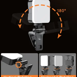 LED -Licht für Photo Studio, für Tiktok, YouBute, Spiel, Live -Video, Beleuchtung, tragbare Kamera, Videoaufnahme, Fotopanel Lampe 9 Hauptverkäufe Abajur mit Kamera Spion - №9