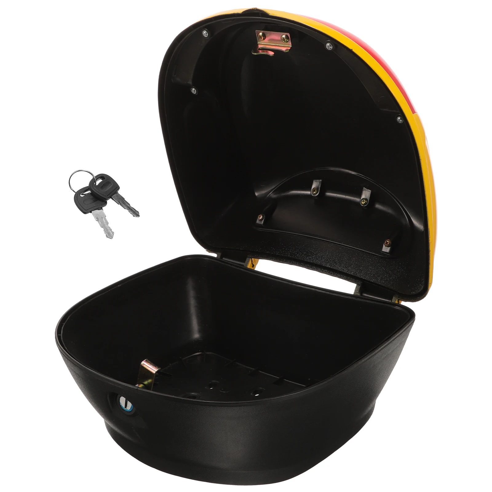 

Motorcycle Tail Box Plastic Storage Case for Electric Car Scooter Trunk Yellow Small Tools Box Excellent Quality Practical