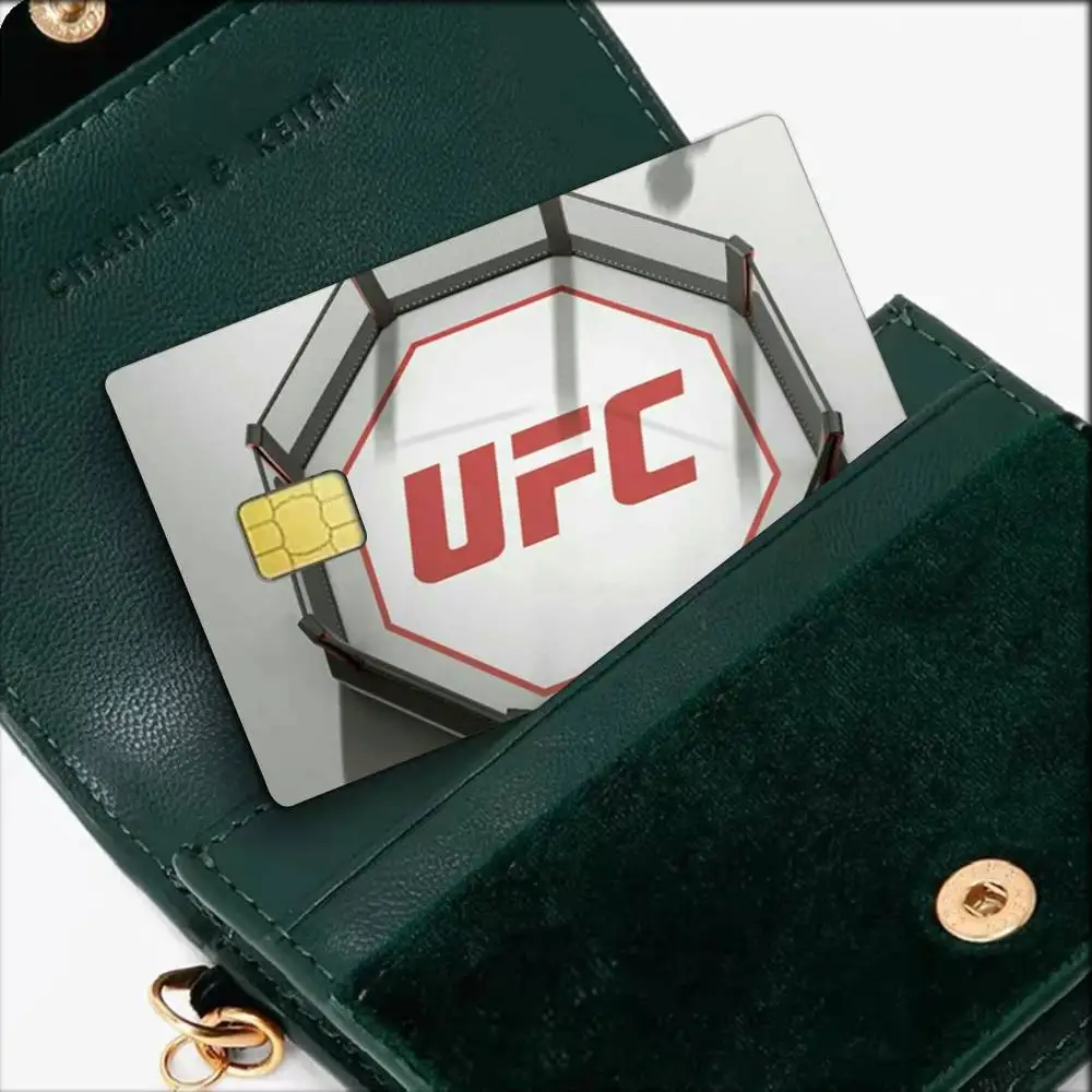 Combat UFC Logo   Waterproof Film Skin Cover Credit Card Stickers Debit Front Bank Bus Pass - view 3