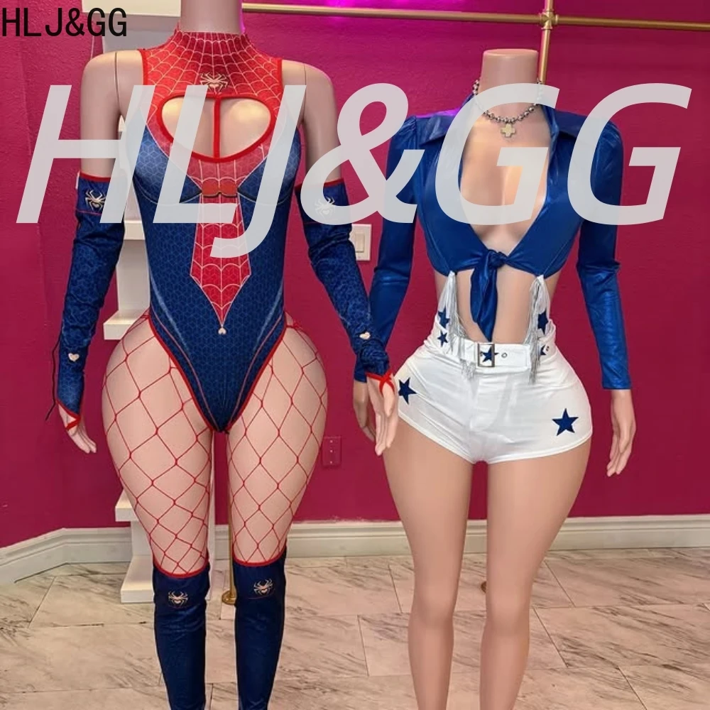 

HLJ&GG Hot Girl Sexy Football Baby Cheerleader Costume High School Competition Dance Uniform Cosplay Carnival Fancy Party Dress