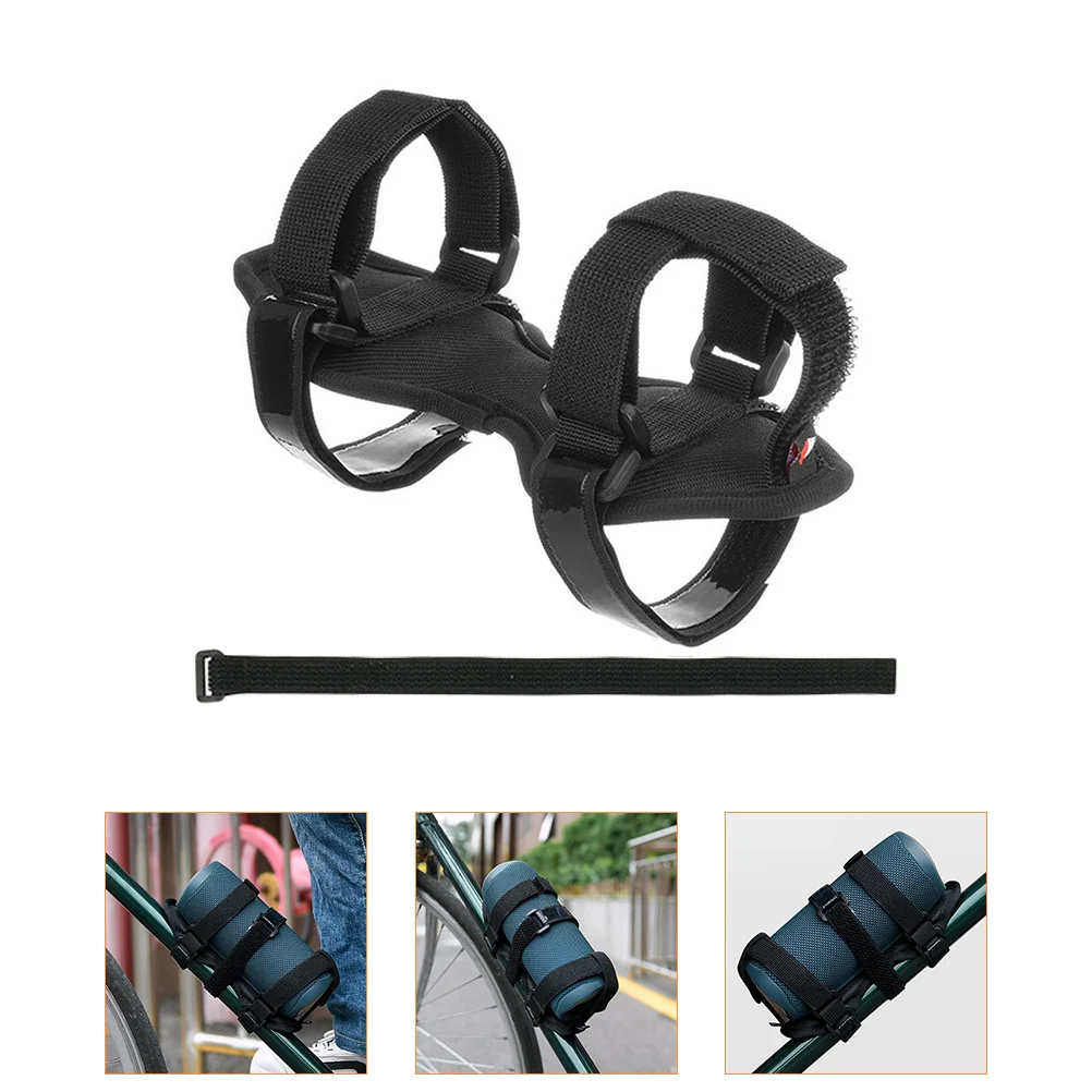 

Lightweight Cages Water Bottle Speaker Mount Holder Black Plastic Mountain Bike