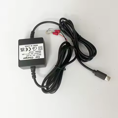 GPS Tracker Charger Type C For TK905 TK915 TK905B Car Battery Charger