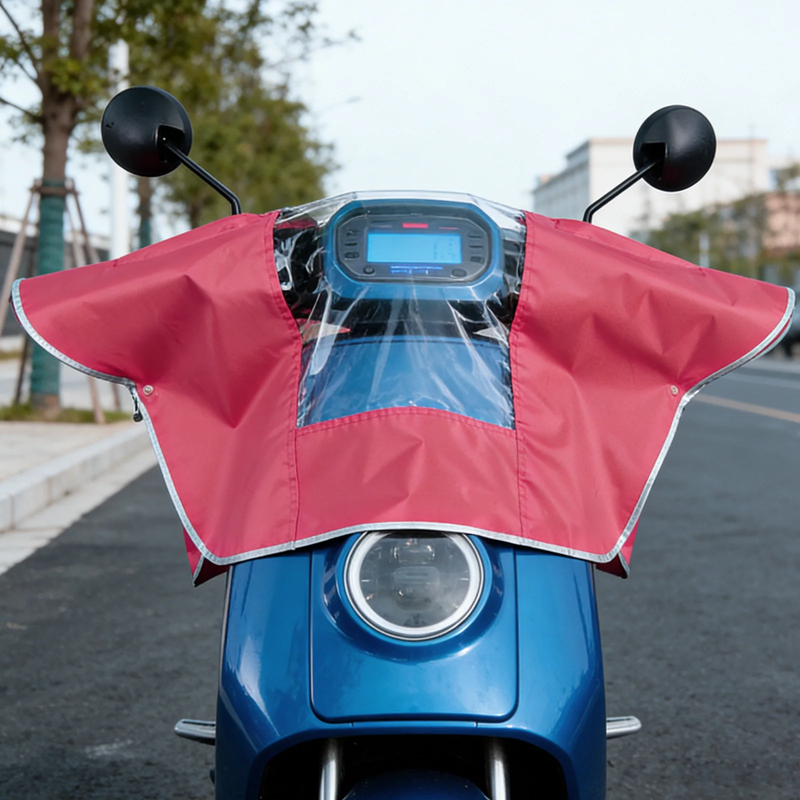 

1 Piece Waterproof Cover for Electric Bike All Season Protection Heavy Duty Material Fit Design Cover