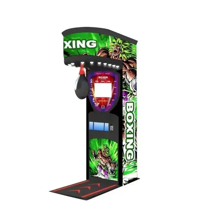Punch Machine Arcade Ponsmachine Outdoor Ultieme Big Punch Boxing Game Machine